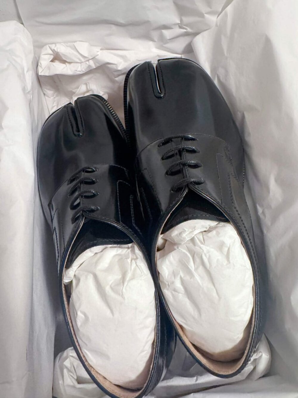 Maison Margiela Tabi Leather Derbys - IT 37